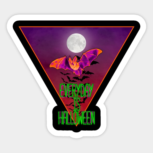 Everyday Is Halloween Sticker by Angel_P_Ramirez